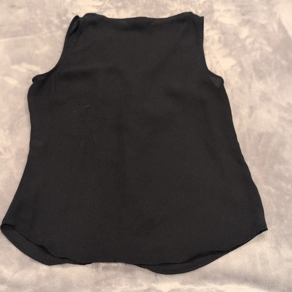 Black Ruffle Blouse - Picture 2 of 2